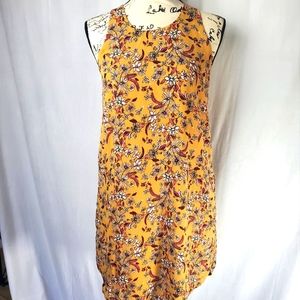 Pink Republic sleeveless floral dress, medium